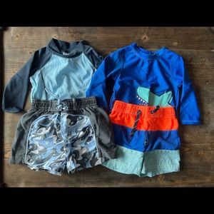Baby boy swim bundle 3/6months
